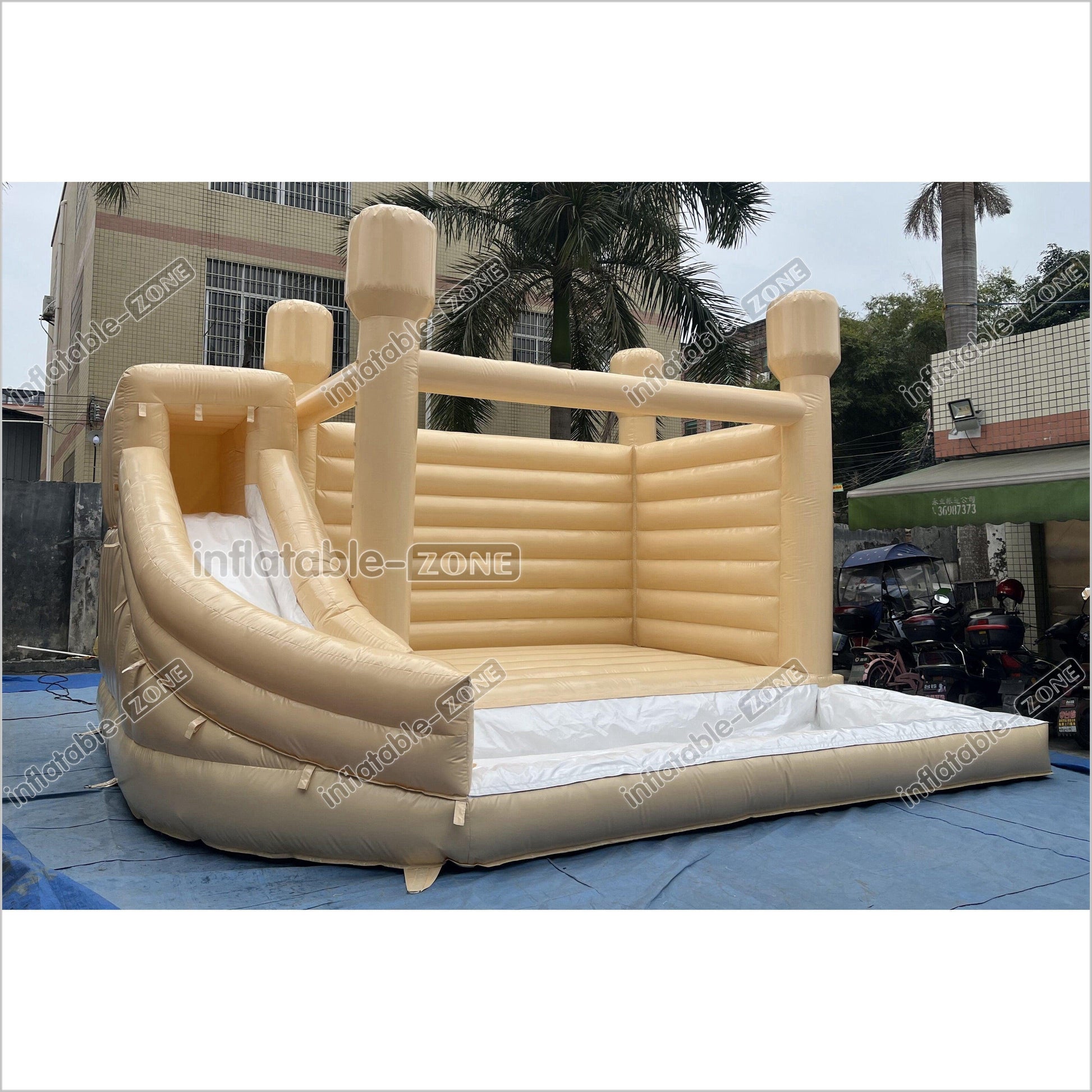 Jumping Castle Water Slide Combo Wedding Bounce House Inflatable Party For Adults And Kids - Inflatable-Zone