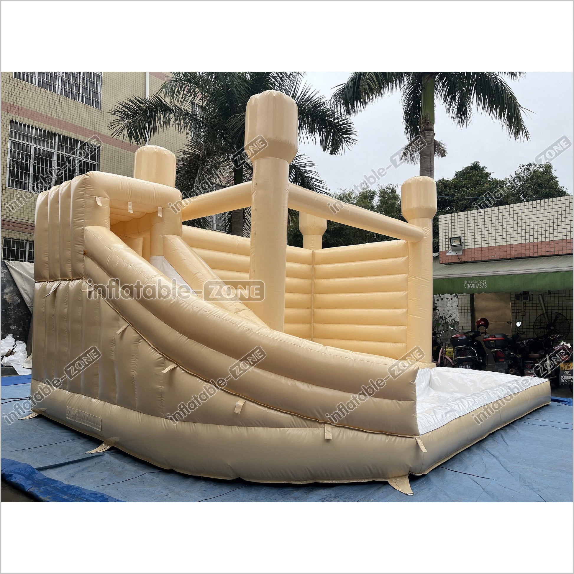 Jumping Castle Water Slide Combo Wedding Bounce House Inflatable Party For Adults And Kids - Inflatable-Zone