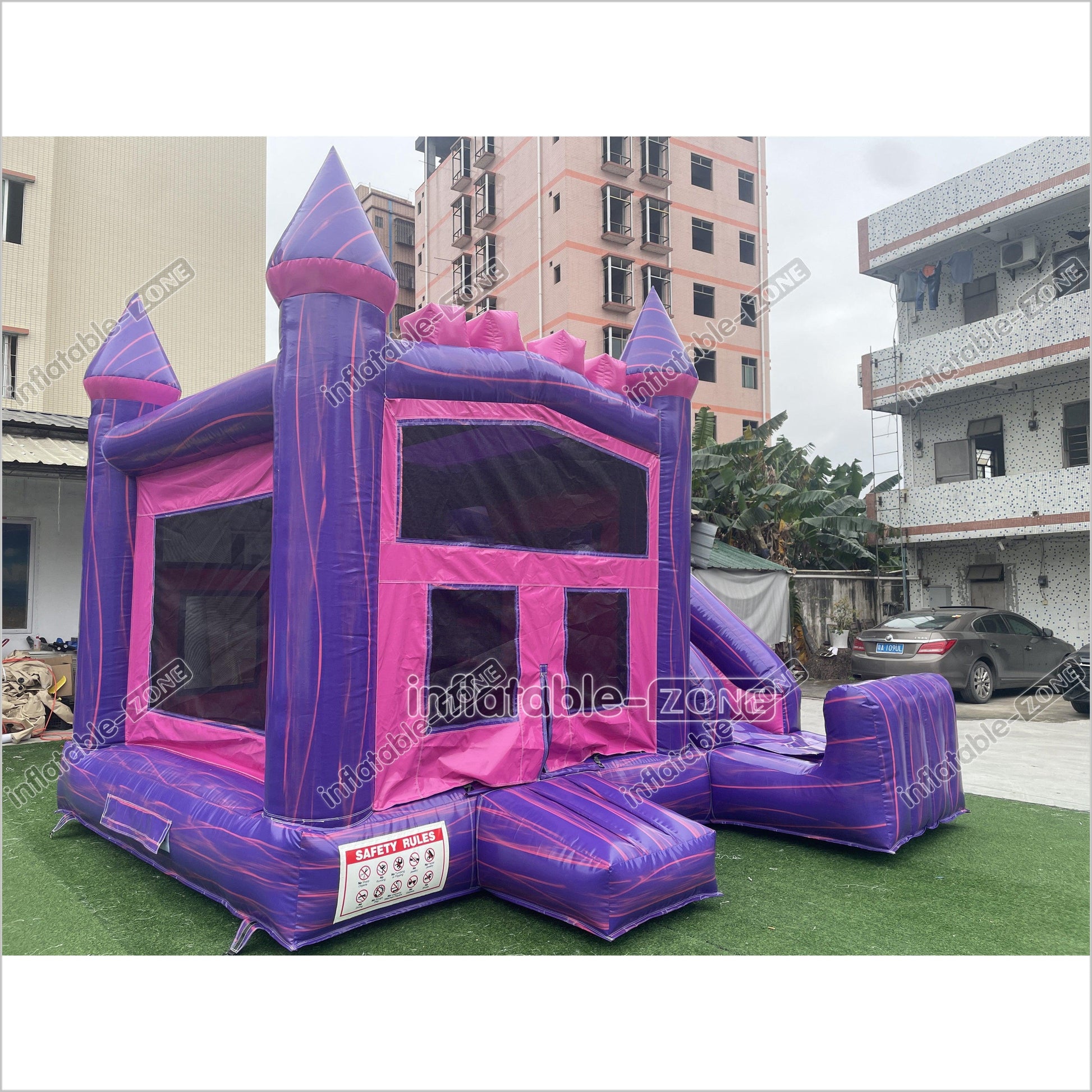 Best Outdoor Inflatable Bouncers Jumping Castle With Slide Combo Inflatable Backyard Bounce House - Inflatable-Zone