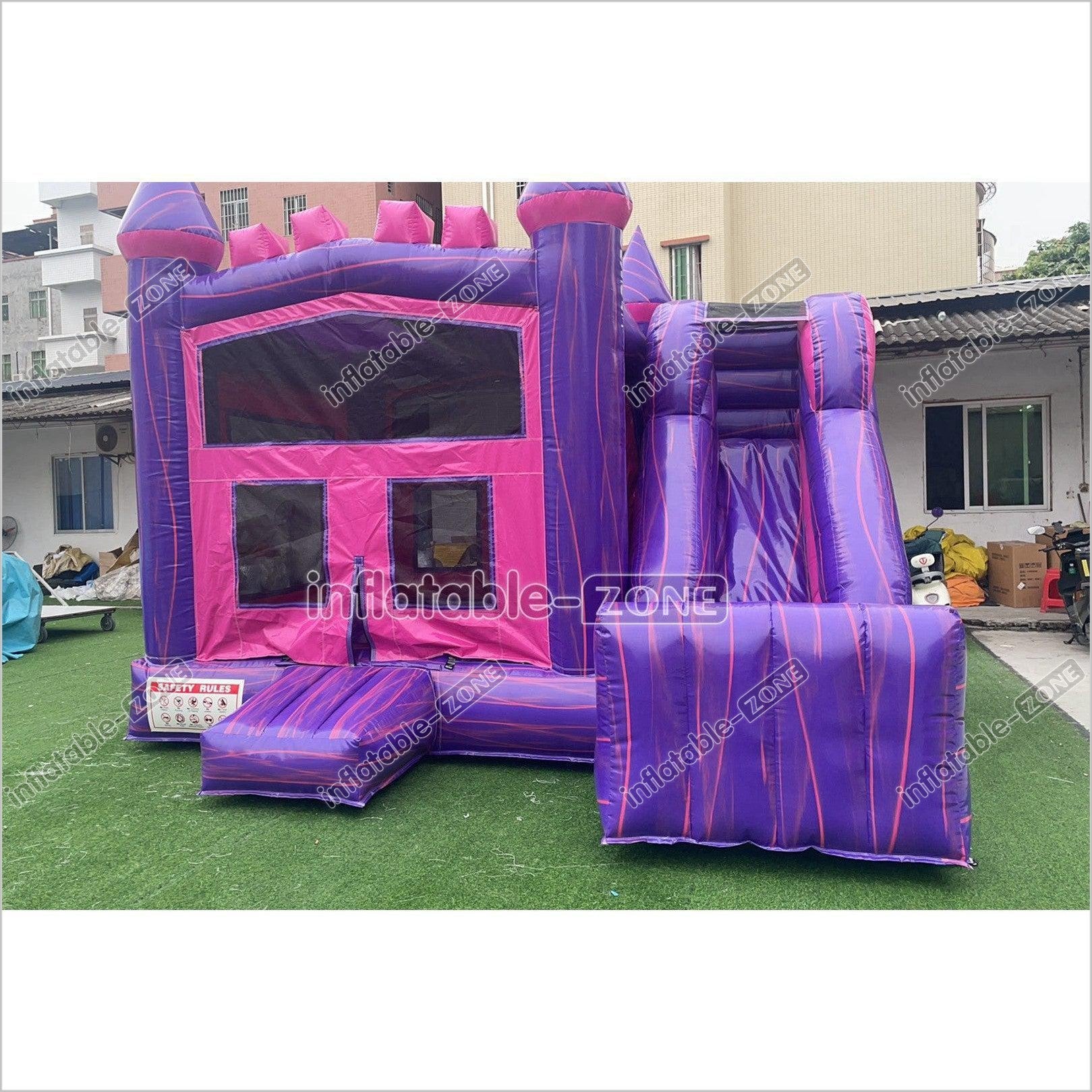 Best Outdoor Inflatable Bouncers Jumping Castle With Slide Combo Inflatable Backyard Bounce House - Inflatable-Zone