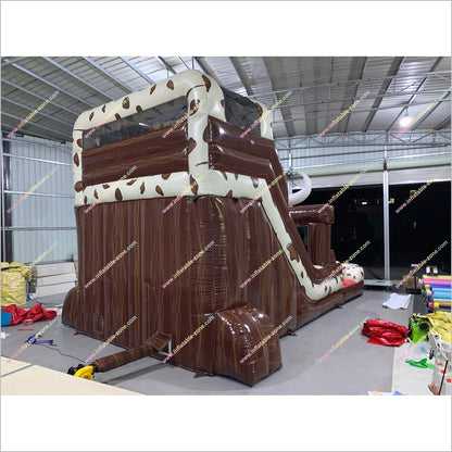 Rodeo Rush Waterslides Rent Near Me Double Lane Center Climb Large Inflatable Slide For Pool