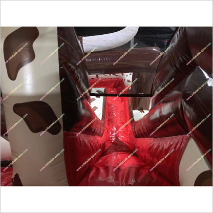 Rodeo Rush Waterslides Rent Near Me Double Lane Center Climb Large Inflatable Slide For Pool