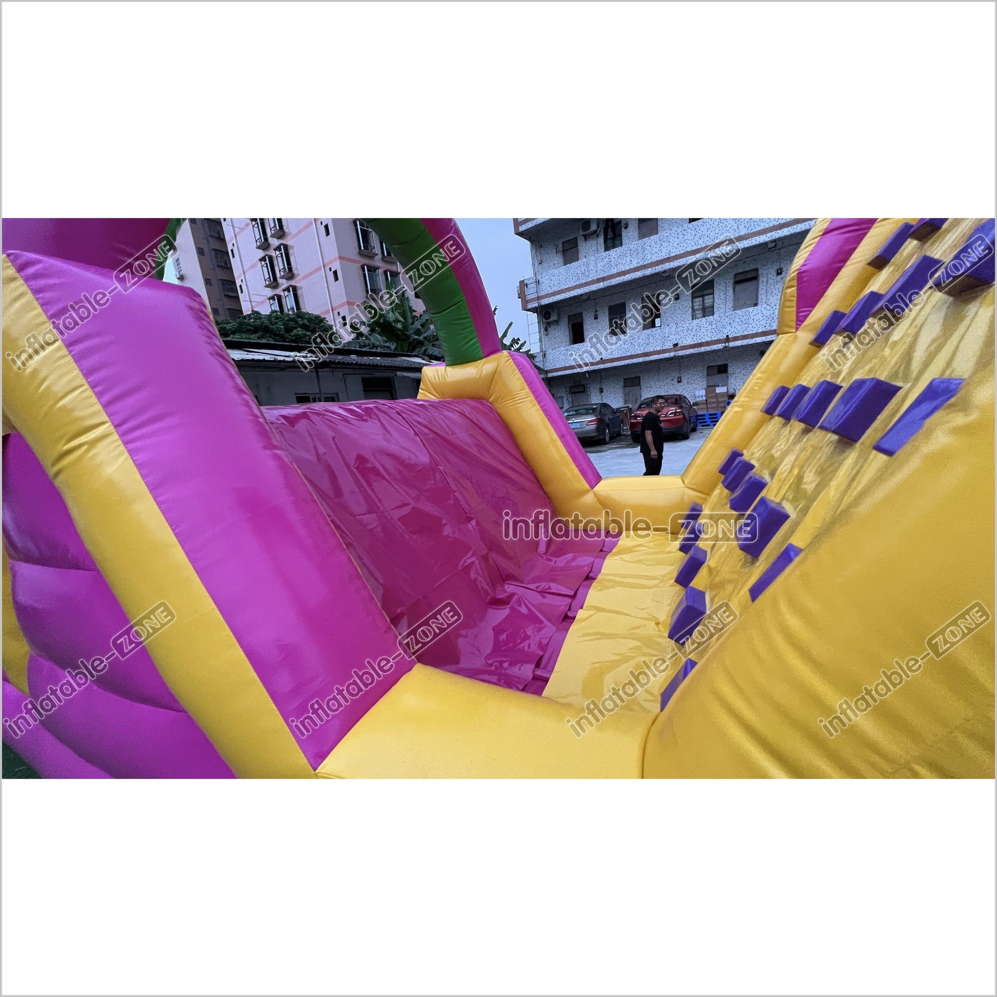 Large Obstacle Course Party Event Energy Challenge Sports Inflatable Obstacle Jumping Castle Bouncer With Slide - Inflatable-Zone