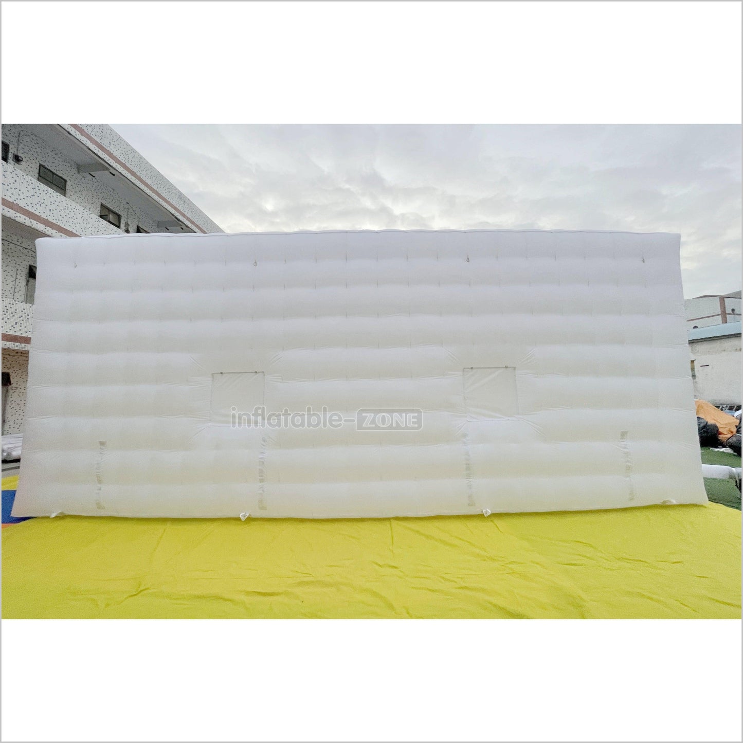 Commercial Large White Inflatable Nightclub Outdoor Inflatable Air Cube Tent For Wedding Party - Inflatable-Zone