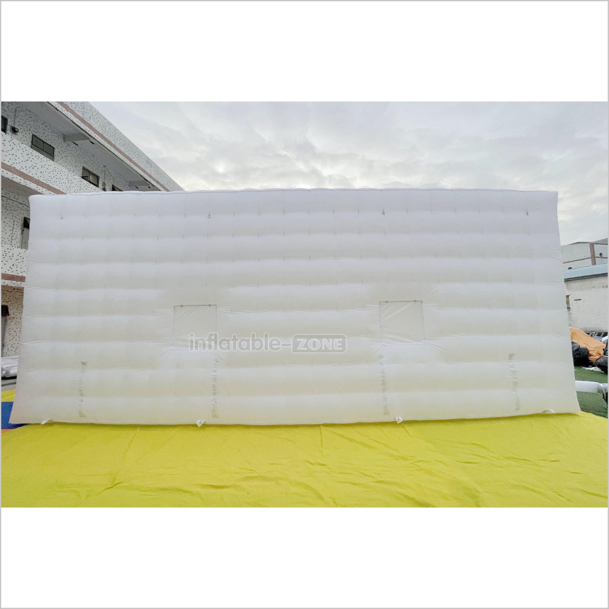 Commercial Large White Inflatable Nightclub Outdoor Inflatable Air Cube Tent For Wedding Party - Inflatable-Zone