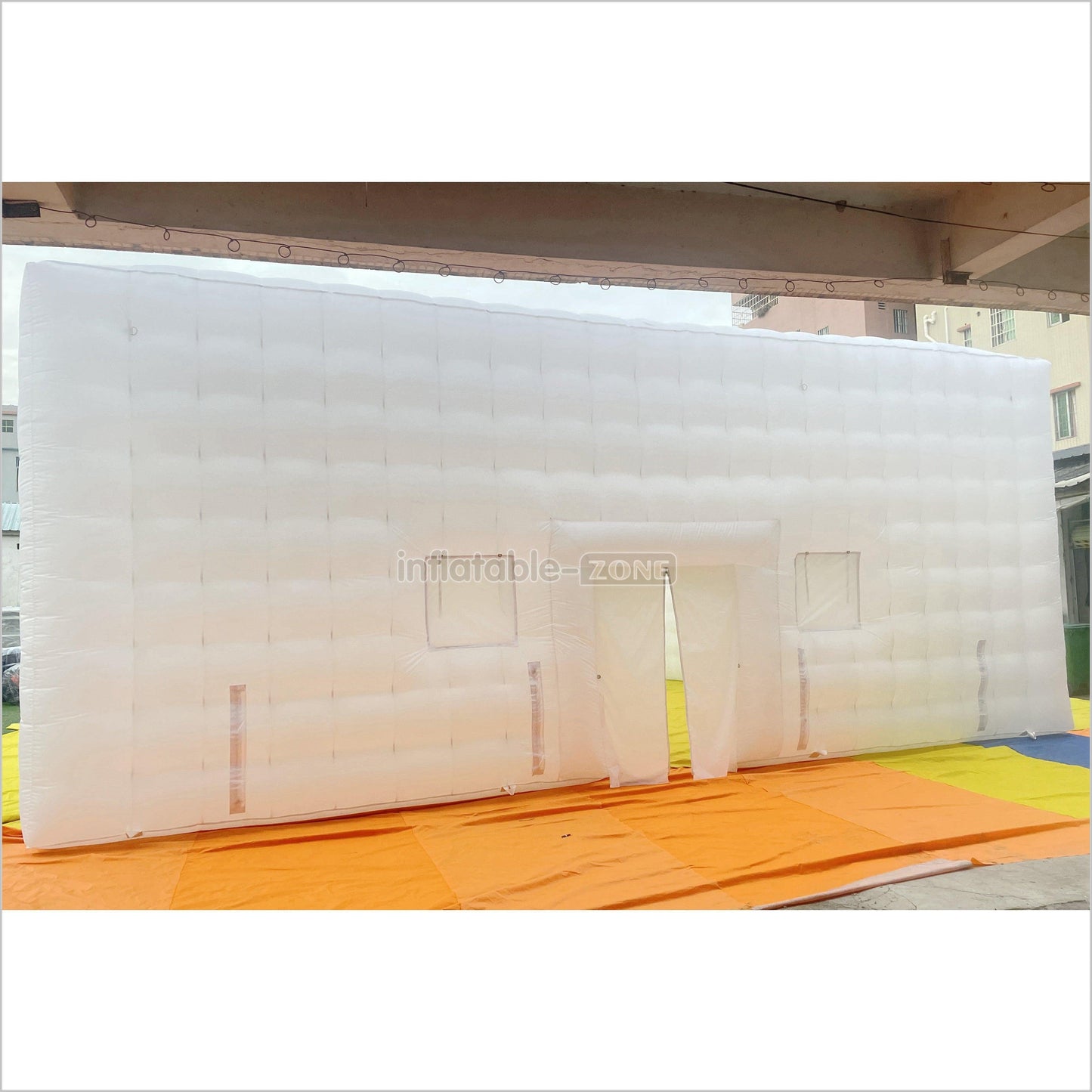 Commercial Large White Inflatable Nightclub Outdoor Inflatable Air Cube Tent For Wedding Party - Inflatable-Zone