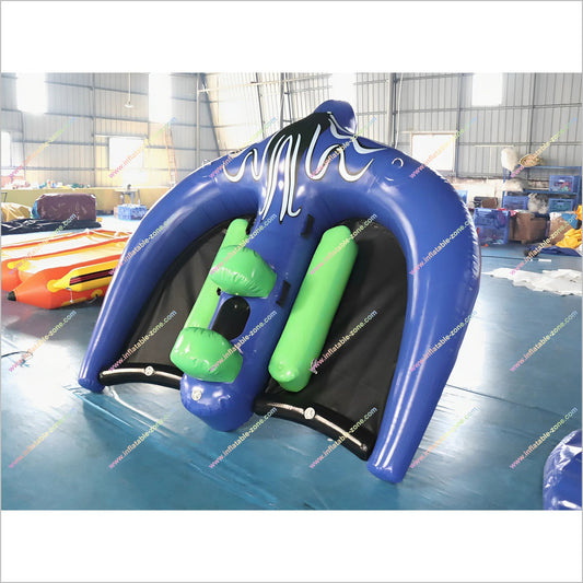 Funny Water Games Manta Ray Inflatable Towable Flying Fish Tube Inflatable Boat For Water Sport Equipment