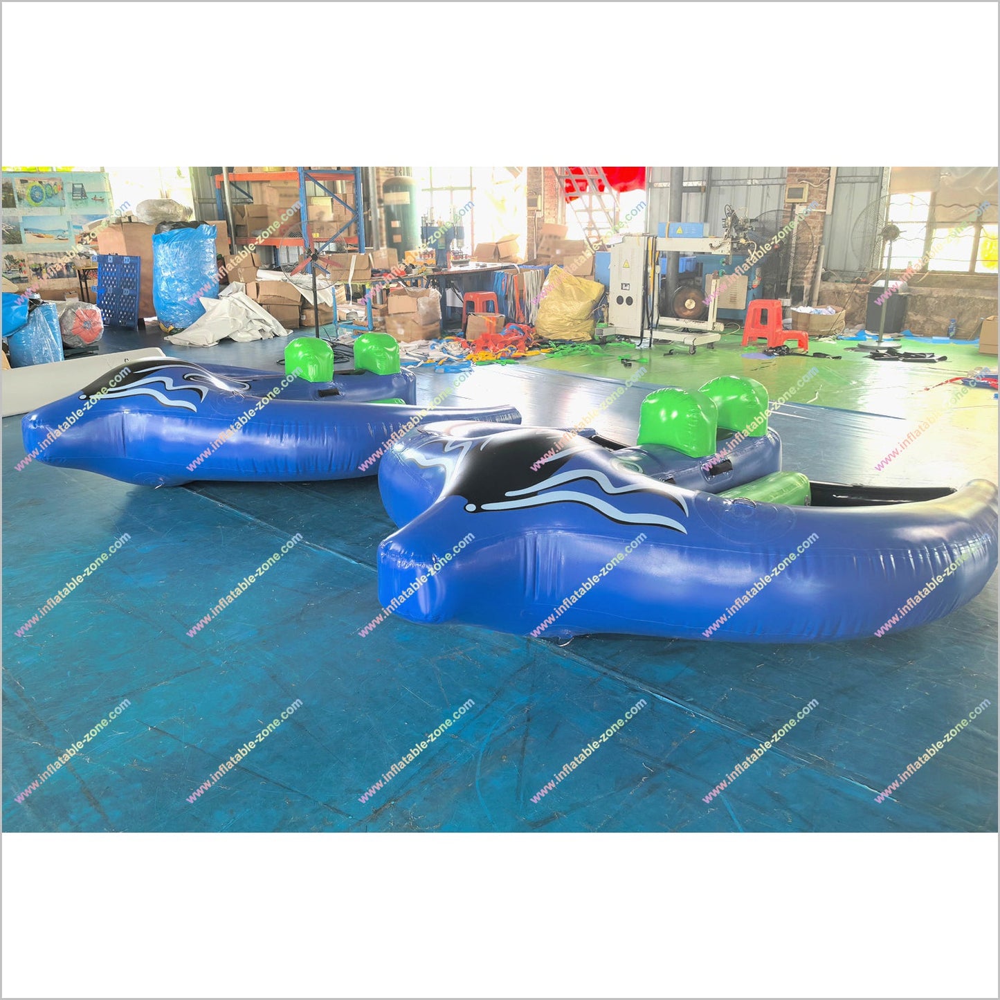 Funny Water Games Manta Ray Inflatable Towable Flying Fish Tube Inflatable Boat For Water Sport Equipment