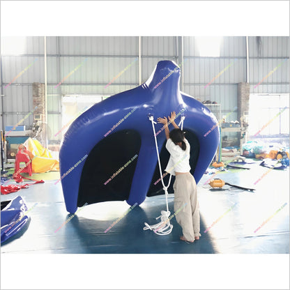Funny Water Games Manta Ray Inflatable Towable Flying Fish Tube Inflatable Boat For Water Sport Equipment