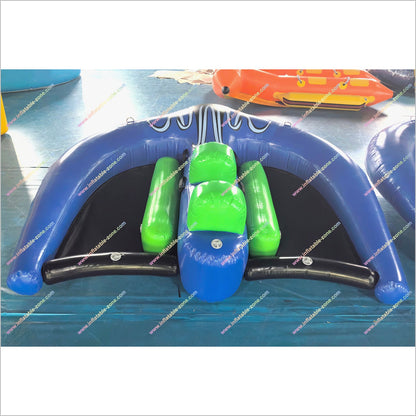 Funny Water Games Manta Ray Inflatable Towable Flying Fish Tube Inflatable Boat For Water Sport Equipment