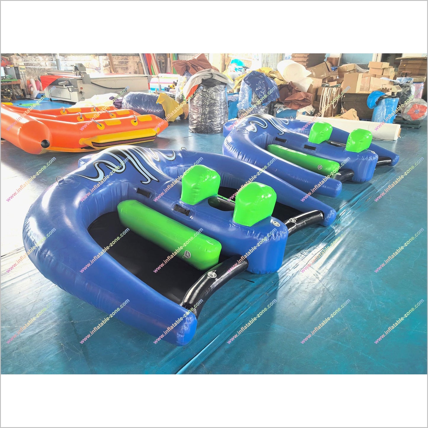 Funny Water Games Manta Ray Inflatable Towable Flying Fish Tube Inflatable Boat For Water Sport Equipment