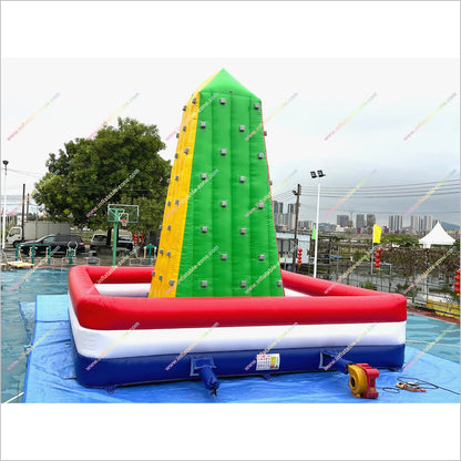 Outdoor Climbing Wall Inflatable Bounce Playground Sports Rock Wall Inflatable Climbing Equipment Near Me - Inflatable-Zone
