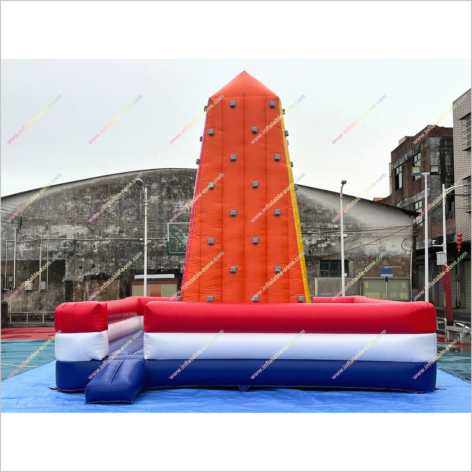 Outdoor Climbing Wall Inflatable Bounce Playground Sports Rock Wall Inflatable Climbing Equipment Near Me - Inflatable-Zone