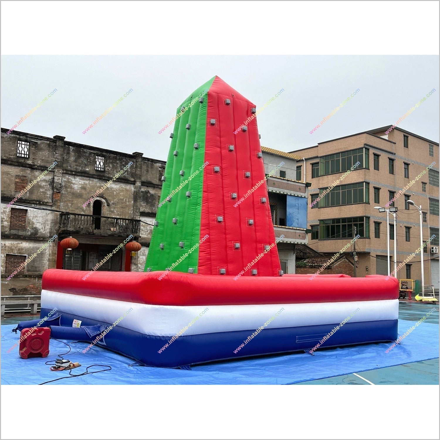 Outdoor Climbing Wall Inflatable Bounce Playground Sports Rock Wall Inflatable Climbing Equipment Near Me - Inflatable-Zone