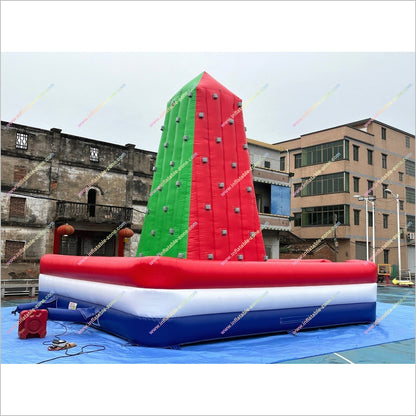 Outdoor Climbing Wall Inflatable Bounce Playground Sports Rock Wall Inflatable Climbing Equipment Near Me - Inflatable-Zone