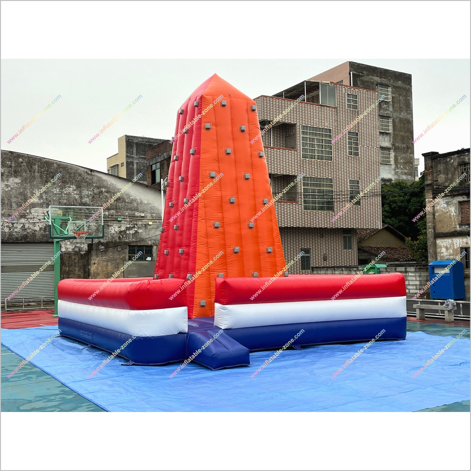 Outdoor Climbing Wall Inflatable Bounce Playground Sports Rock Wall Inflatable Climbing Equipment Near Me - Inflatable-Zone