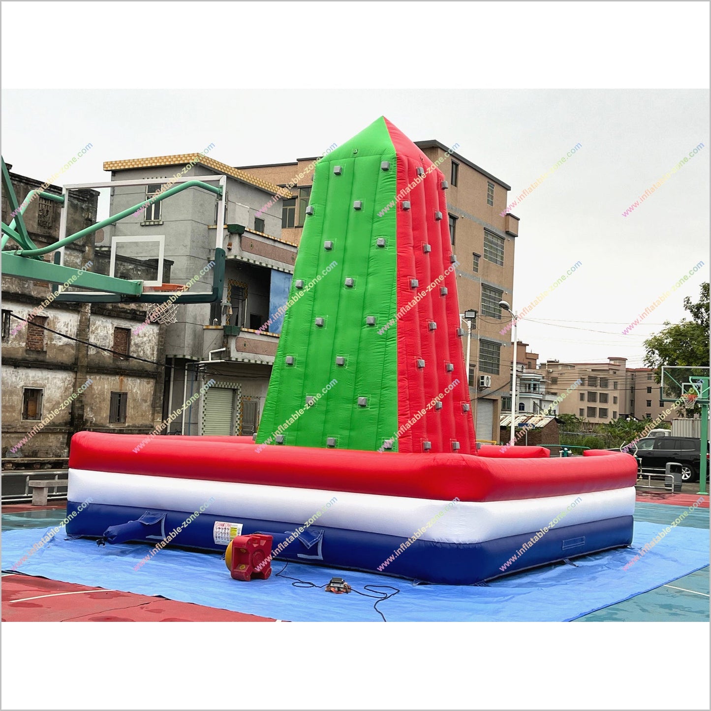 Outdoor Climbing Wall Inflatable Bounce Playground Sports Rock Wall Inflatable Climbing Equipment Near Me - Inflatable-Zone