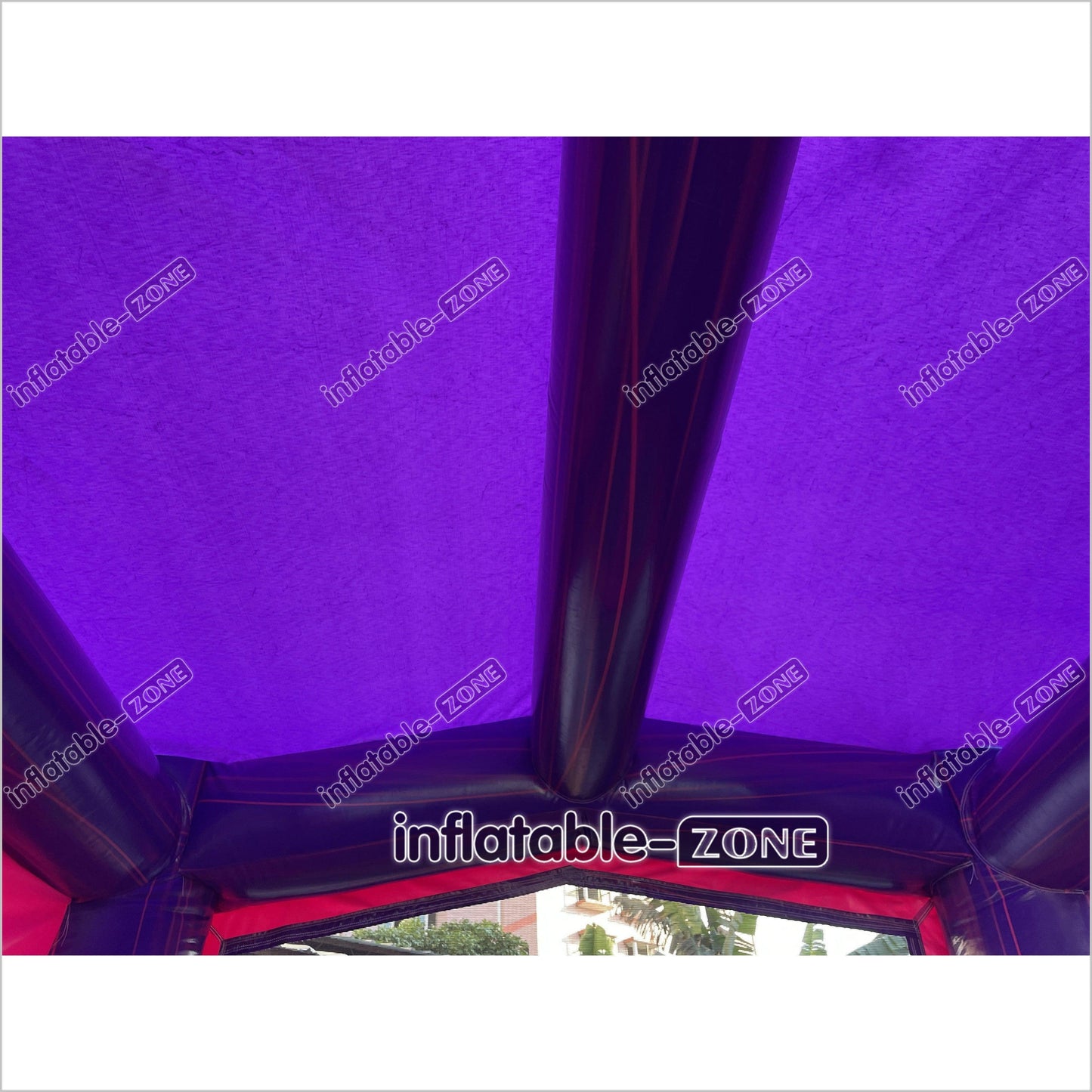 Pink Purple Bouncy Castle Slide Combo Inflatable Bounce House Jump And Play Party - Inflatable-Zone