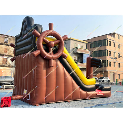 Pirate Inflatable Water Slide Amusement Park Near Me Adult Bouncy Water Slide Inflatable Pool Rental