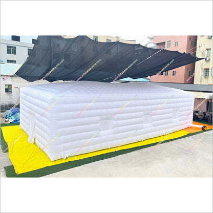 Portable Inflatable Nightclub Outdoor White Inflatable Cube Party Blow Up Tent Backyard Rental For Wedding