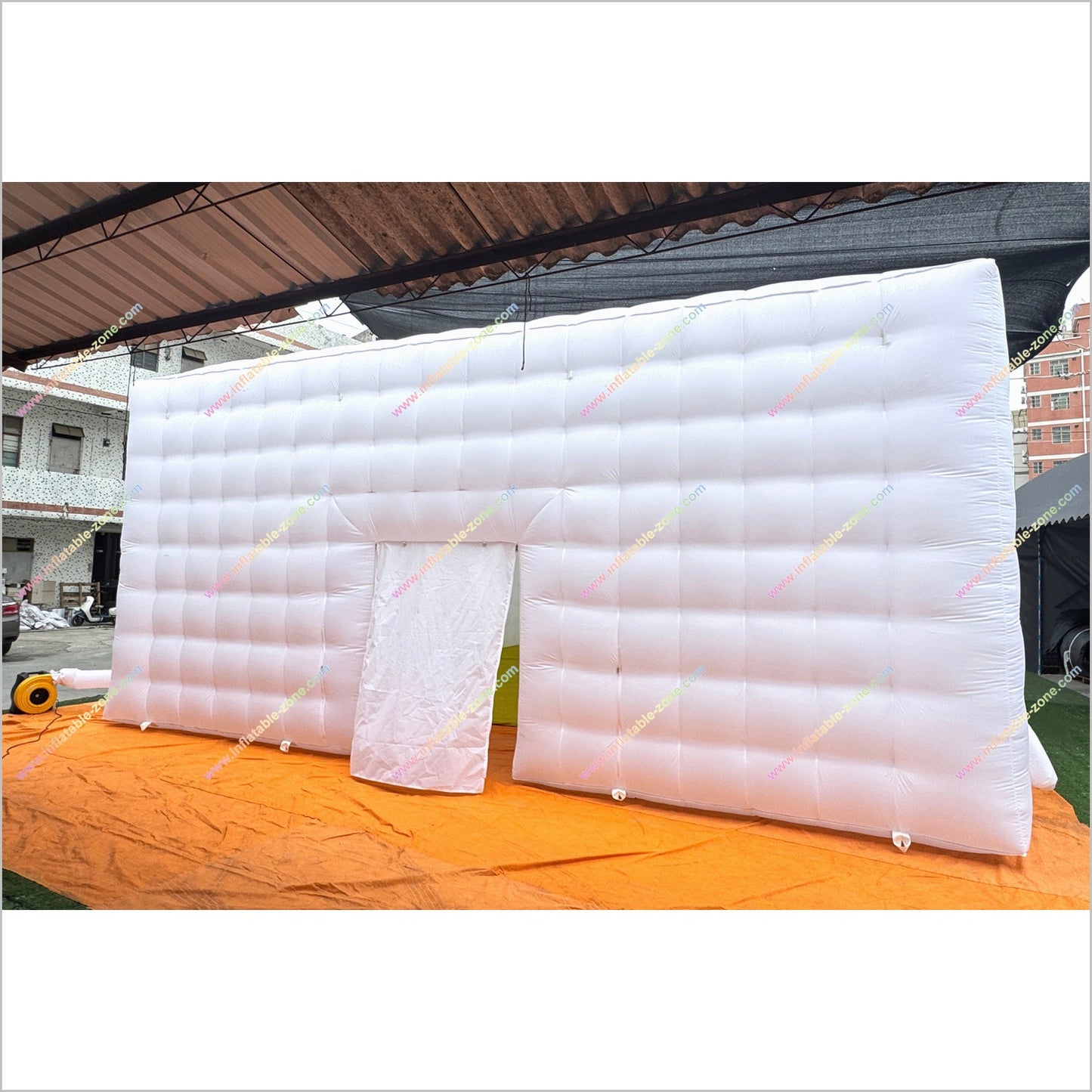 Portable Inflatable Nightclub Outdoor White Inflatable Cube Party Blow Up Tent Backyard Rental For Wedding
