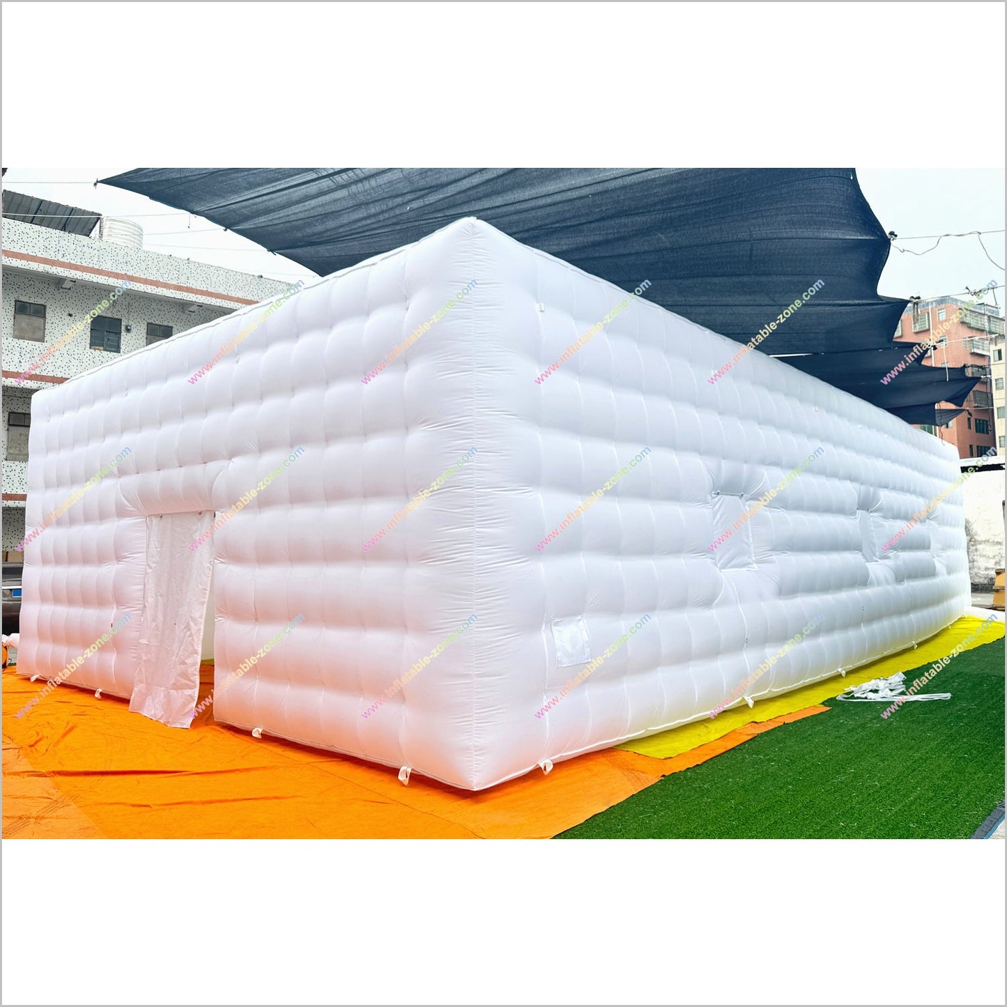 Portable Inflatable Nightclub Outdoor White Inflatable Cube Party Blow Up Tent Backyard Rental For Wedding