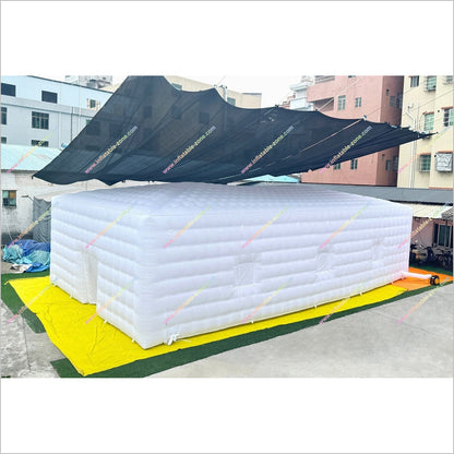 Portable Inflatable Nightclub Outdoor White Inflatable Cube Party Blow Up Tent Backyard Rental For Wedding