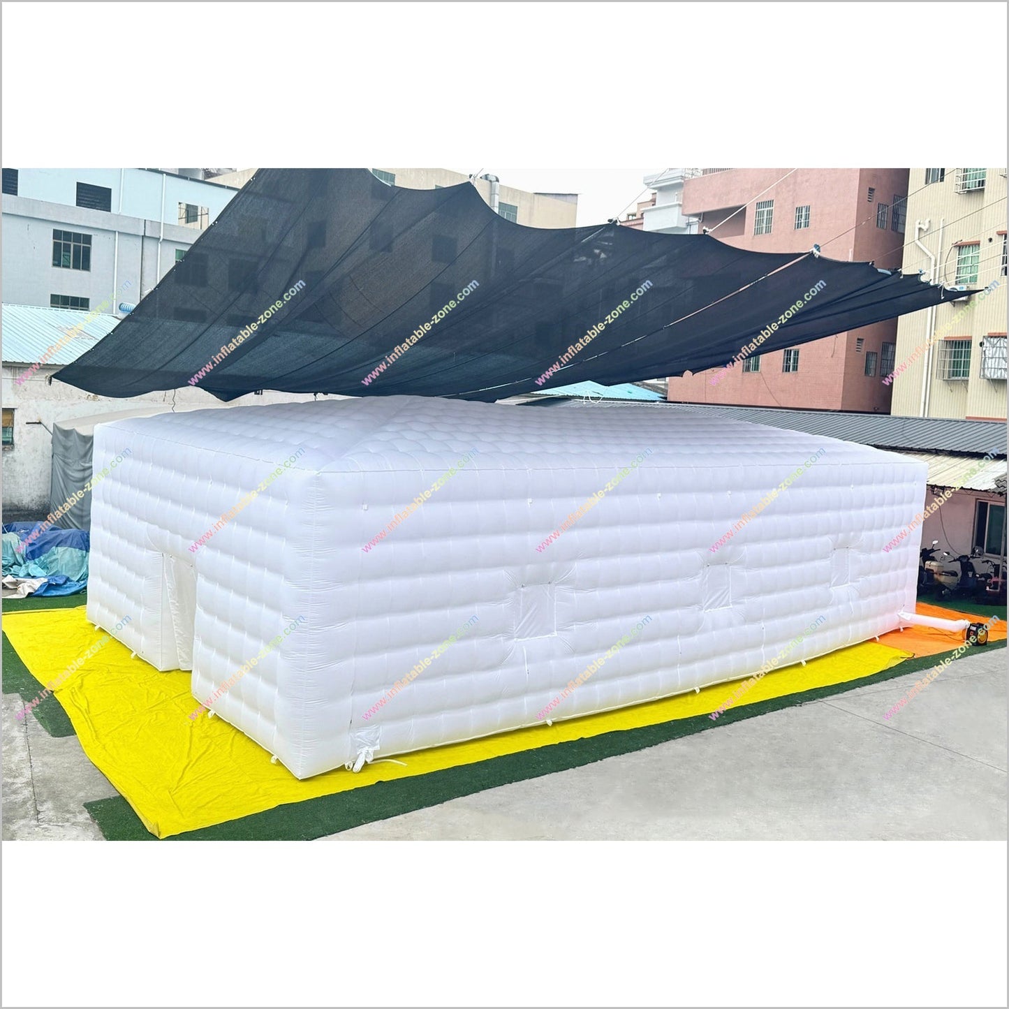 Portable Inflatable Nightclub Outdoor White Inflatable Cube Party Blow Up Tent Backyard Rental For Wedding