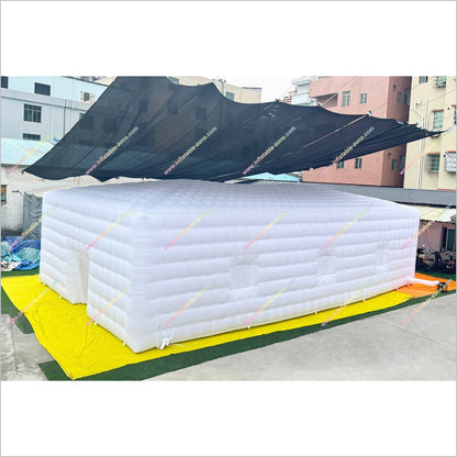 Portable Inflatable Nightclub Outdoor White Inflatable Cube Party Blow Up Tent Backyard Rental For Wedding