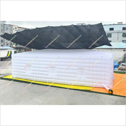 Portable Inflatable Nightclub Outdoor White Inflatable Cube Party Blow Up Tent Backyard Rental For Wedding