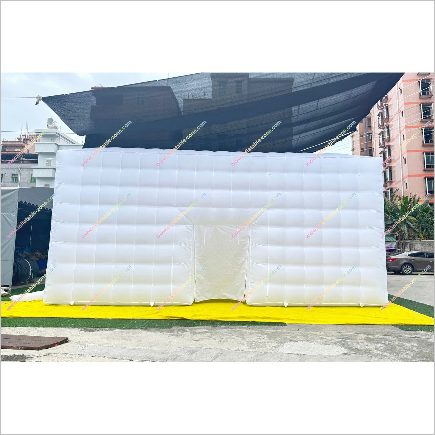 Portable Inflatable Nightclub Outdoor White Inflatable Cube Party Blow Up Tent Backyard Rental For Wedding