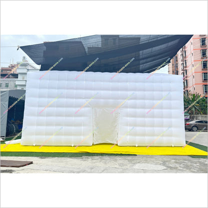Portable Inflatable Nightclub Outdoor White Inflatable Cube Party Blow Up Tent Backyard Rental For Wedding