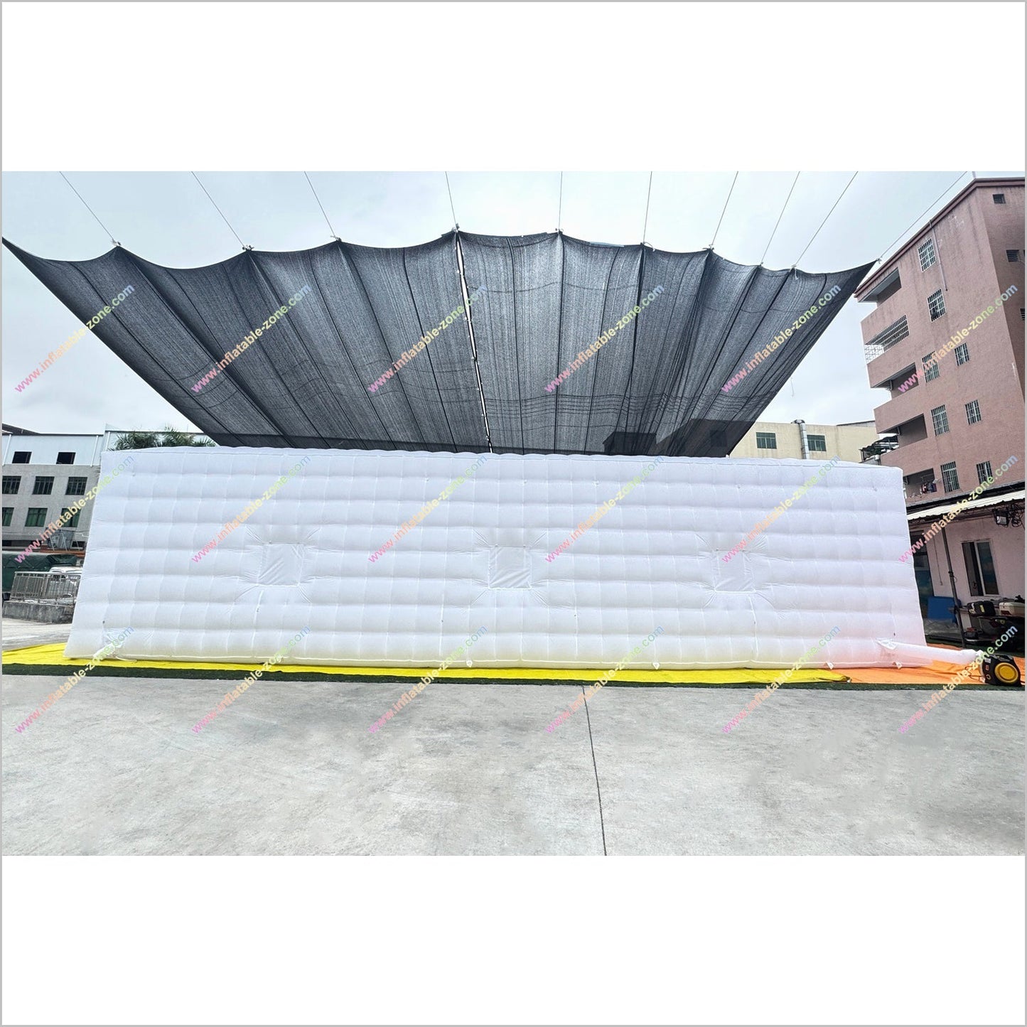 Portable Inflatable Nightclub Outdoor White Inflatable Cube Party Blow Up Tent Backyard Rental For Wedding