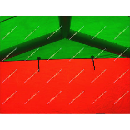 Portable Party Inflatable Event Tent Blow Up Carport Car Garage Tent Green And Orange Inflatable Tent Sale - Inflatable-Zone