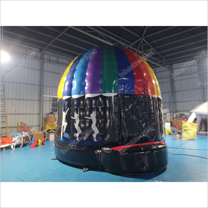 Inflatable Bounce Castle Disco Bouncer Music Bouncy Castle Bounce House - Inflatable-Zone