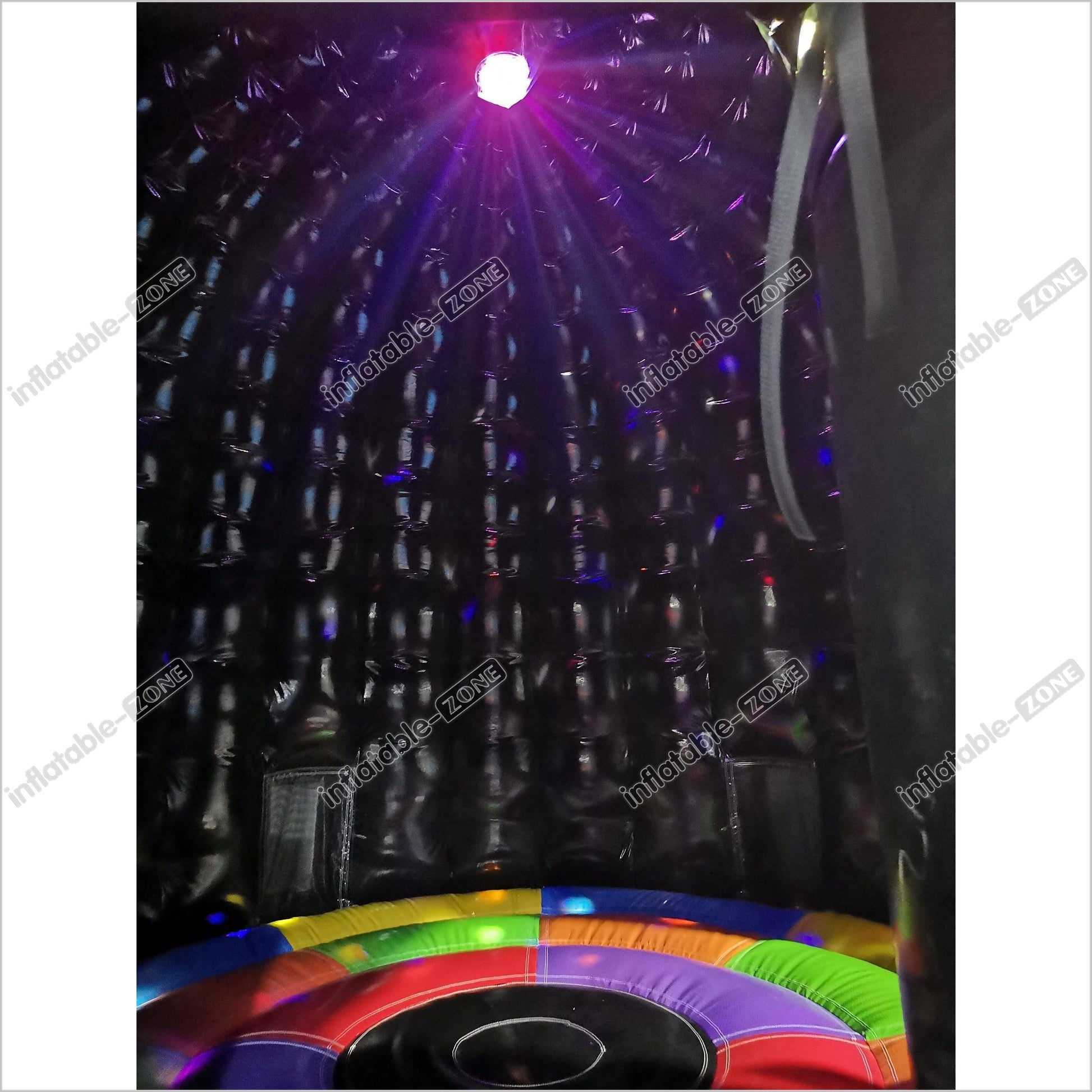 Inflatable Bounce Castle Disco Bouncer Music Bouncy Castle Bounce House - Inflatable-Zone