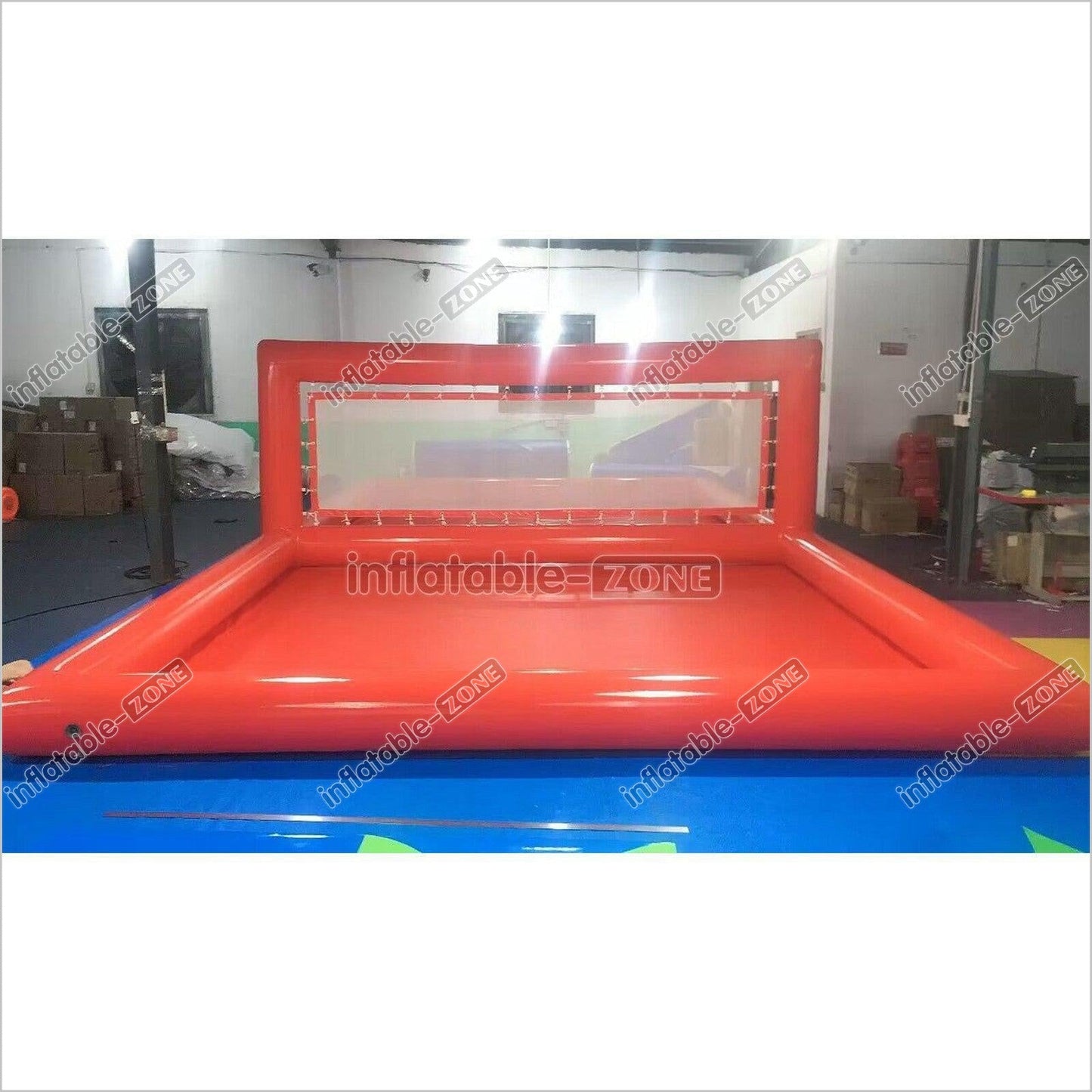 Inflatable Volleyball Court Commercial Inflatable Volleyball Pool Court Floating Water Game - Inflatable-Zone