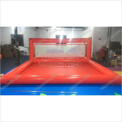 Inflatable Volleyball Court Commercial Inflatable Volleyball Pool Court Floating Water Game - Inflatable-Zone