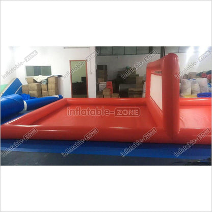 Inflatable Volleyball Court Commercial Inflatable Volleyball Pool Court Floating Water Game - Inflatable-Zone