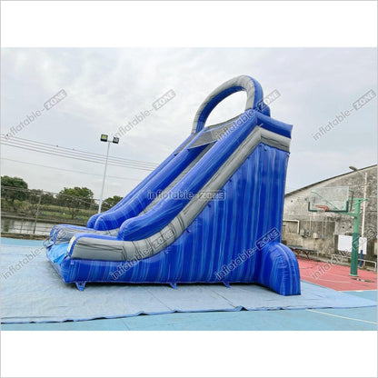 Commercial Blow Up Water Slides, Inflatable Water Slide For Swimming Pool - Inflatable-Zone