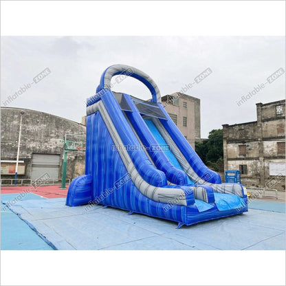 Commercial Blow Up Water Slides, Inflatable Water Slide For Swimming Pool - Inflatable-Zone