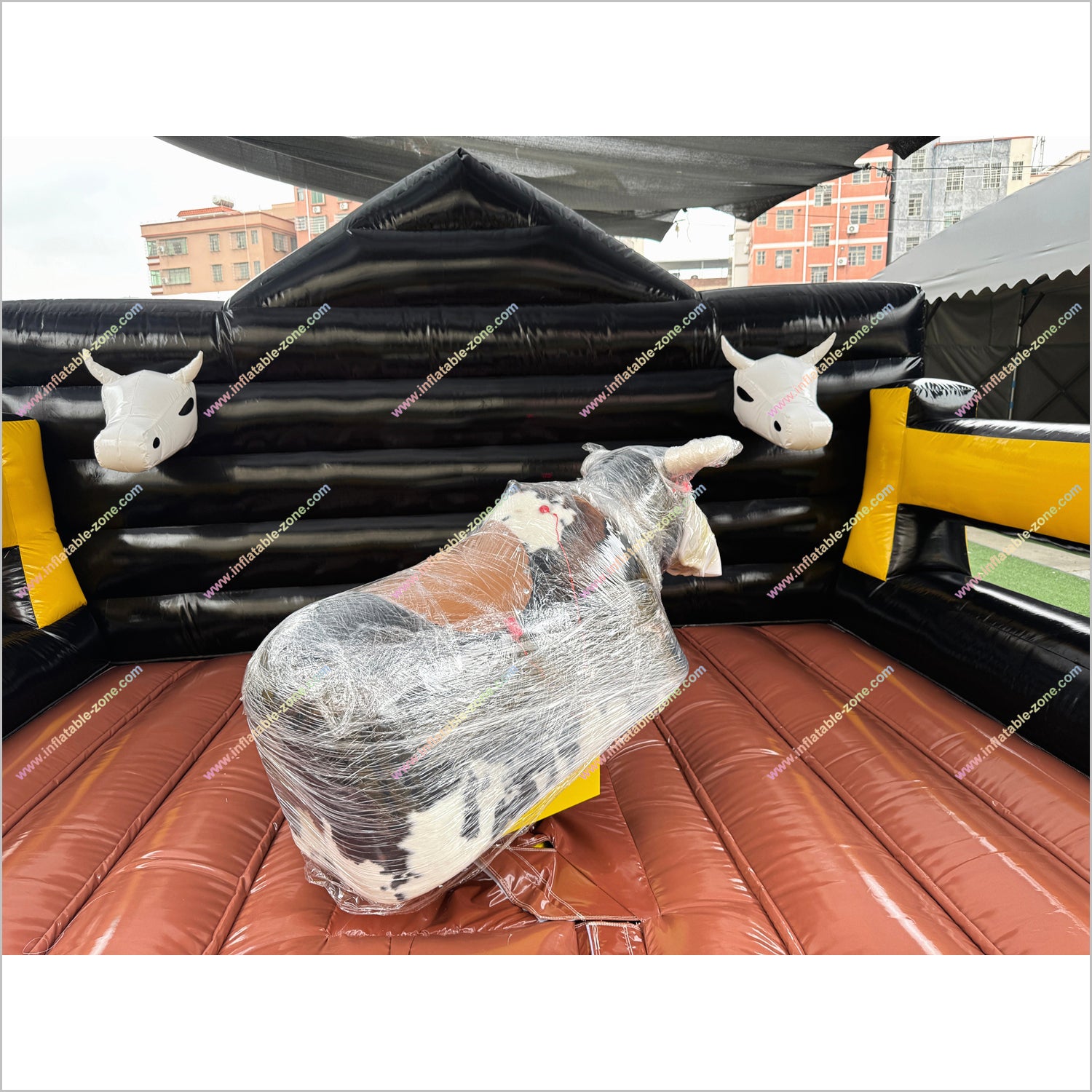 Mechanical Bull Blow Up Inflatable Bull Rodeo Best Themed Amusement Parks Renting A Bull Riding Machine - Inflatable-Zone