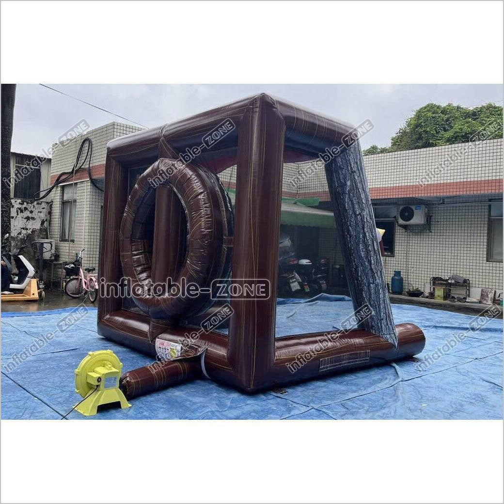 Single Inflatable Axe Throwing Sport Game Athletic Target Shoot Throw Toss Dart Backyard Fun - Inflatable-Zone