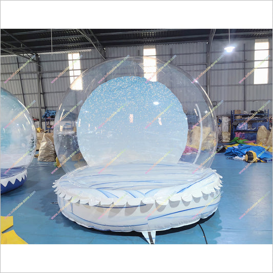 Snowglobe Target Christmas Decorations Indoor Personalized Snow Globe Clear Inflatable Bubble Tent - Inflatable-Zone