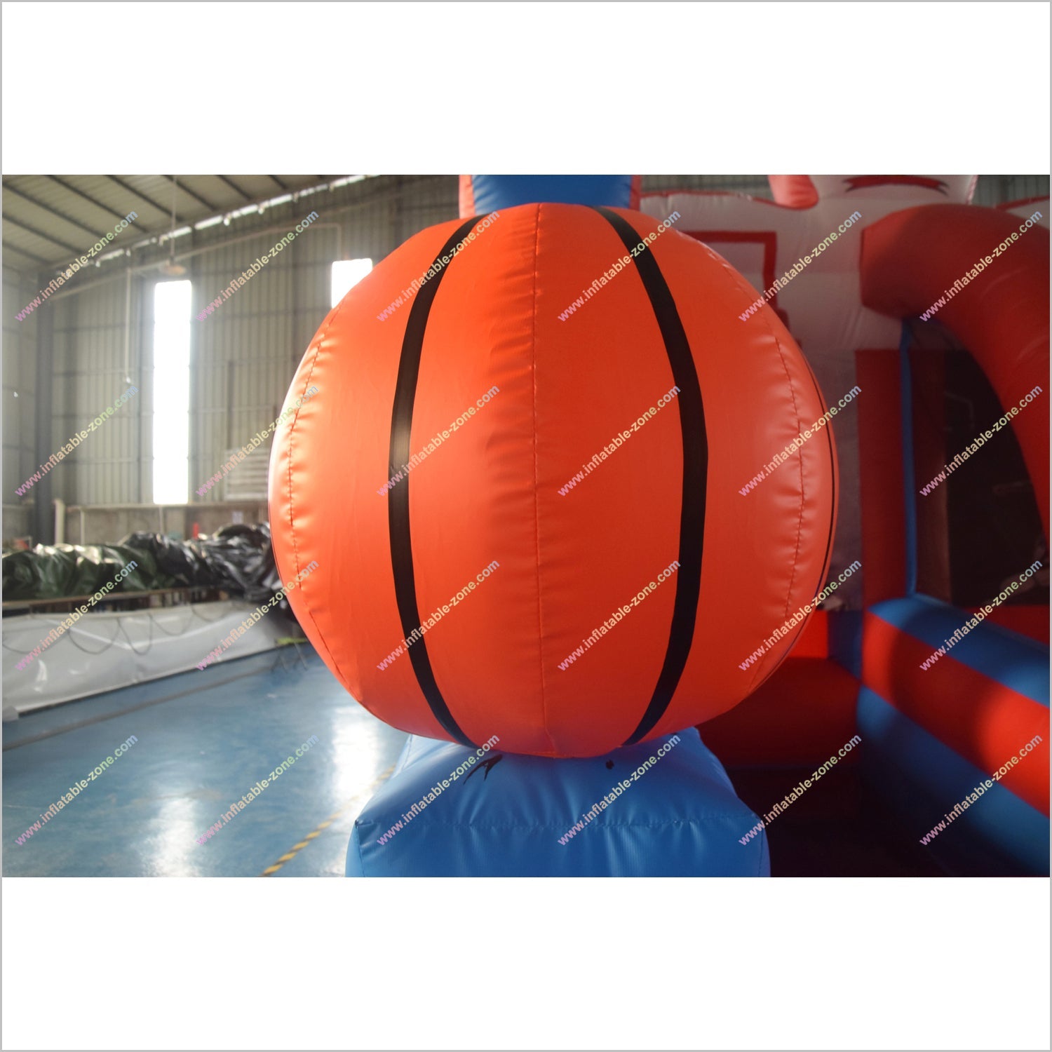 Sport Party Inflatable Basketball Target Shooting Game Fun And Fitness Inflatable Basketball Hoop Bounce Playhouse - Inflatable-Zone