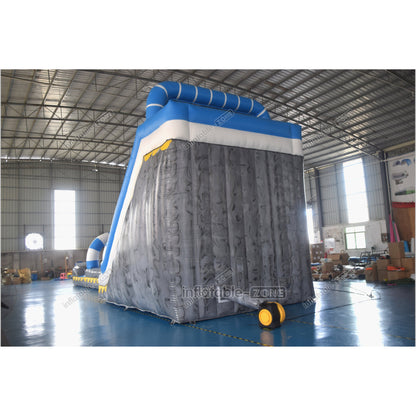 Super Long Water Slide Inflatable Water Jumper Commercial Inflatable Slip And Slide With Pool - Inflatable-Zone