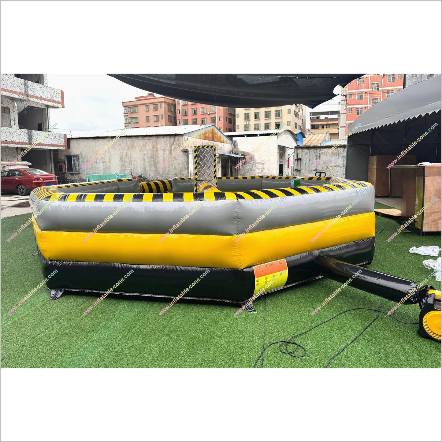 Toxic Meltdown Inflatable Rental Near Me Wipeout Sport Meltdown Game Inflatable Amusement Park Equipment For Sale