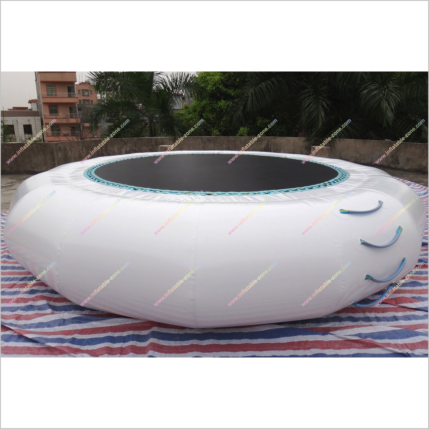 Inflatable Aqua Park Near Me Trampoline Blow Up Jumping Bouncers Best Rated Water Trampoline Bounce Mat - Inflatable-Zone
