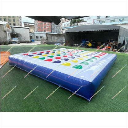 Twister Game Inflatable Interactive Near Me Fun Team Building Events Twister Mat For Inflatable Bouncer