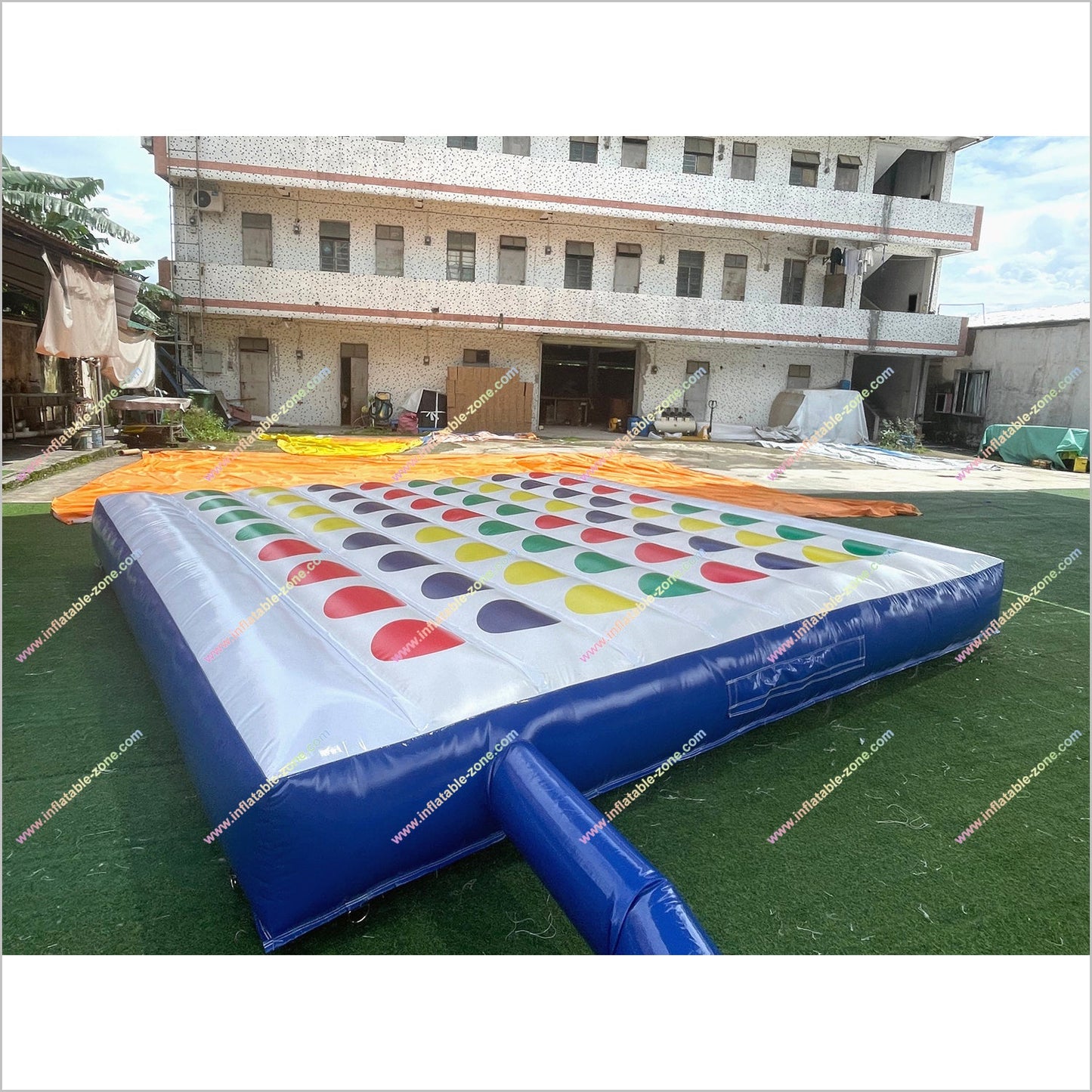 Twister Game Inflatable Interactive Near Me Fun Team Building Events Twister Mat For Inflatable Bouncer